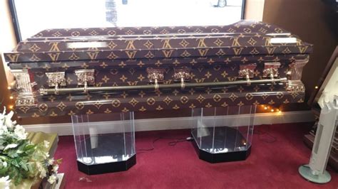 lv casket price|cost of louis vuitton coffin.